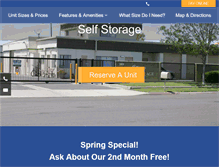 Tablet Screenshot of citizenstorage.com